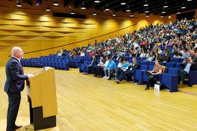 Stéphane Pallage (recteur de l’Uni). ((Photo: Marc Schmit / Xero / Université du Luxembourg))