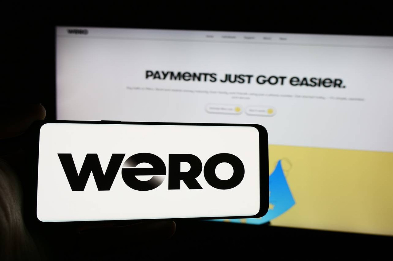 Wero is the digital wallet developed by EPI, launched in July 2024: it allows money to be sent and received in real time via a phone number, QR code or email. Photo: Shutterstock