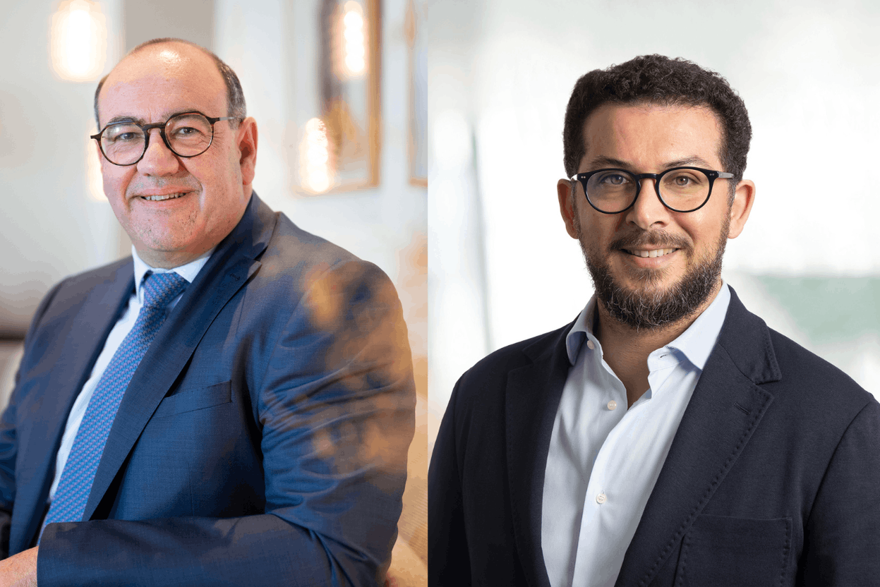 Freddy Ramon, director at Delen Private Bank Luxembourg, and Jamal Afakir, partner and head of tax, transaction and consulting at Atoz. Photo: Delen Private Bank and Atoz