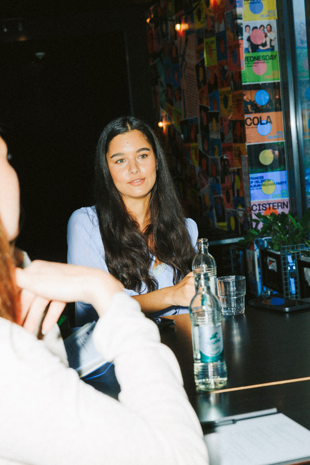 “If I want to have stress, I can put some stress on my shoulders. If I want to be chill, I can be chill,” Sarah Akhmiss says. (Photo: Julian Pierrot/Paperjam)