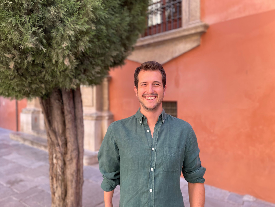 The entrepreneur established Natural Vibes to focus on sustainable and responsible sock production Guillermo Ortega Garcia