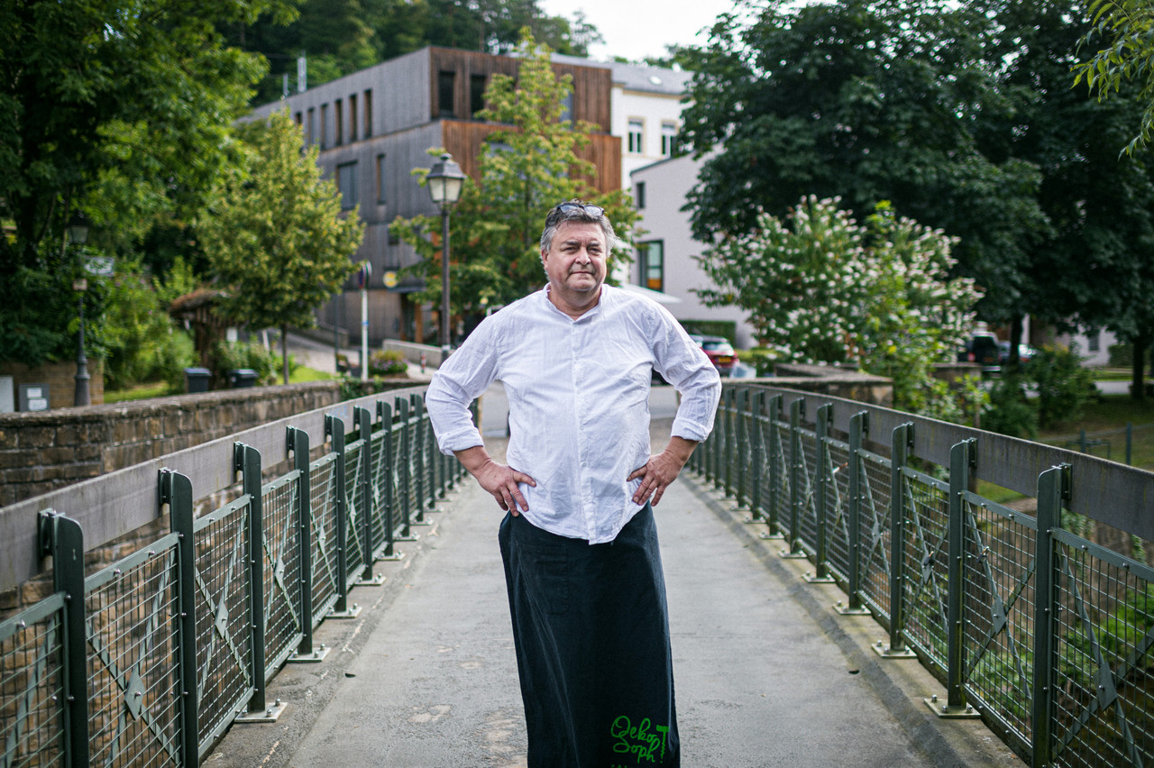Lou Steichen; or, the chef who shot your dinner. Photo: Mike Zenari