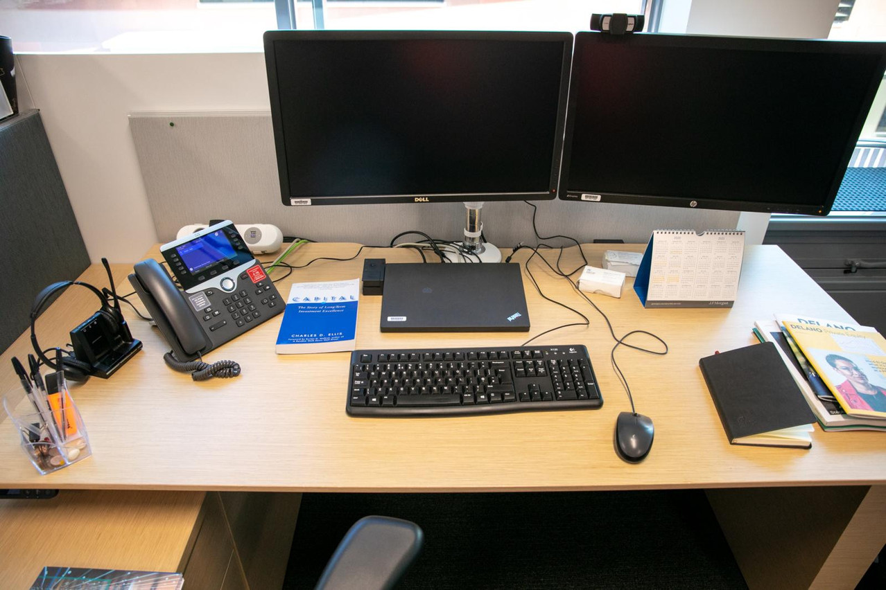 Connected workspace. Photo: Matic Zorman