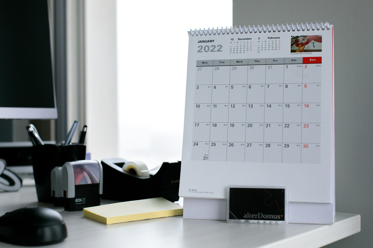 A 2022 calendar from Hong Kong. Photo: Matic Zorman