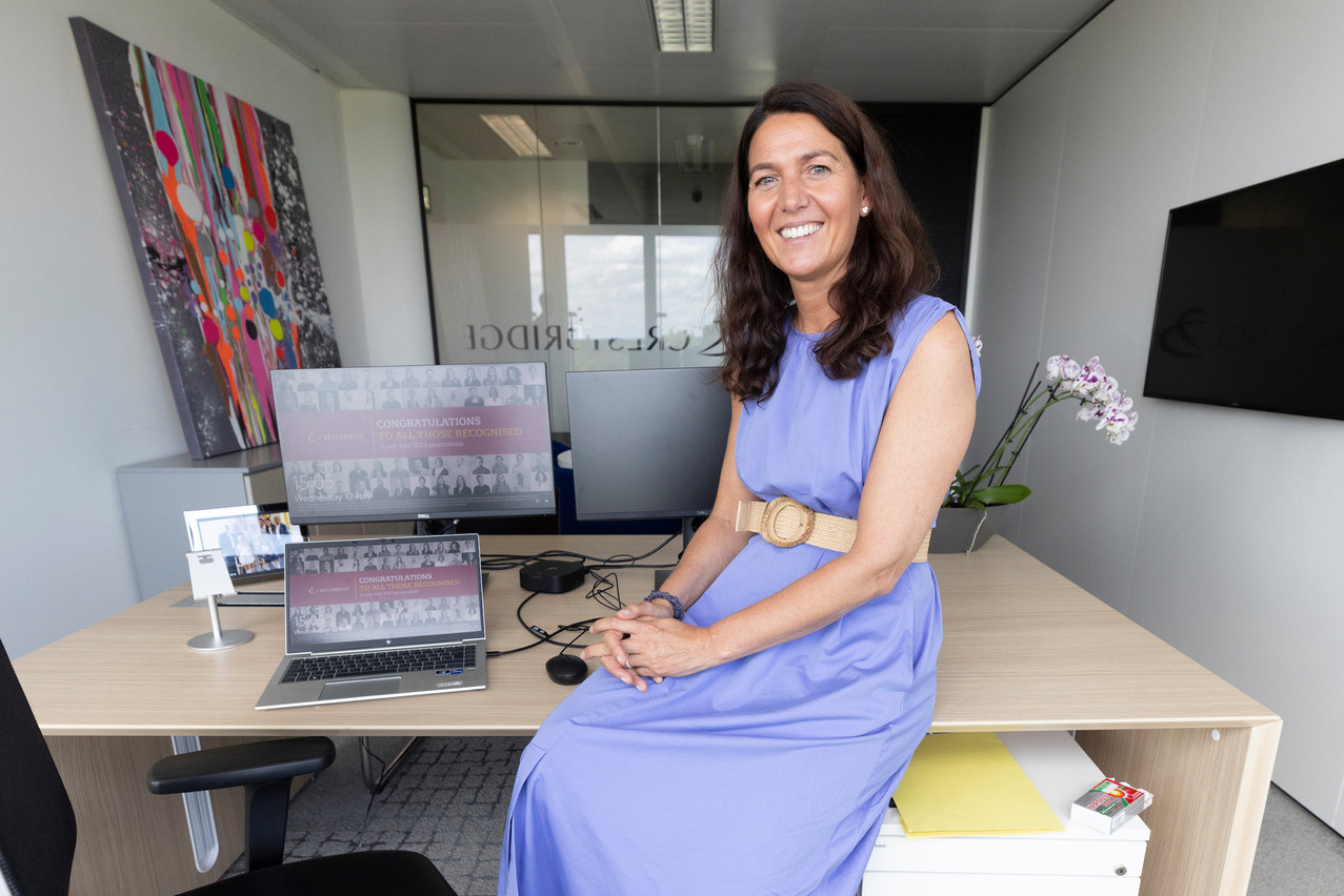 Accommodating some 100 people, Crestbridge’s Kirchberg location--new since April--is three times bigger than its previous space. Photo: Guy Wolff/Maison Moderne