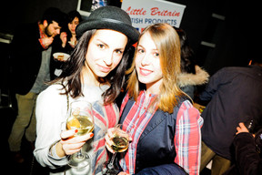 2012: Aysen Calli and Irene De Muur are seen during Delano’s UK-themed 1st anniversary party, “London Calling”, at Marx Bar. Maison Moderne archives