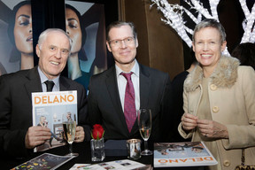 2015: Then Irish ambassador Peadar Carpenter, Finnish ambassador Timo Ranta and British ambassador Alice Walpole at Delano’s Nordic-themed “Skal!” bash at Melusina. Maison Moderne archives