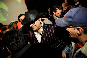 2011: Mike Koedinger, CEO of Maison Moderne and Delano’s publisher, is seen at Delano’s “Wild Wild West” launch party at the Cat Club. Maison Moderne archives