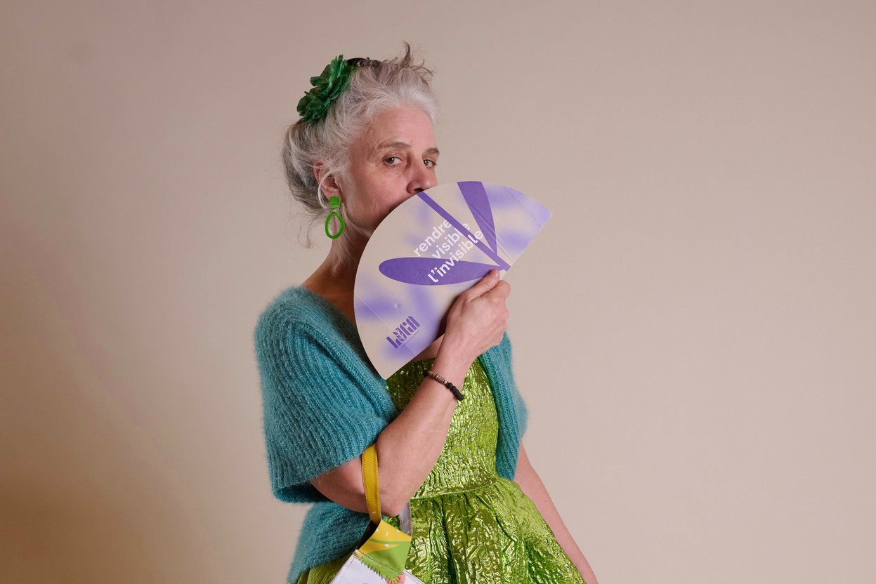 Ann Muller shares her festive look. Photo: Nader Ghavami