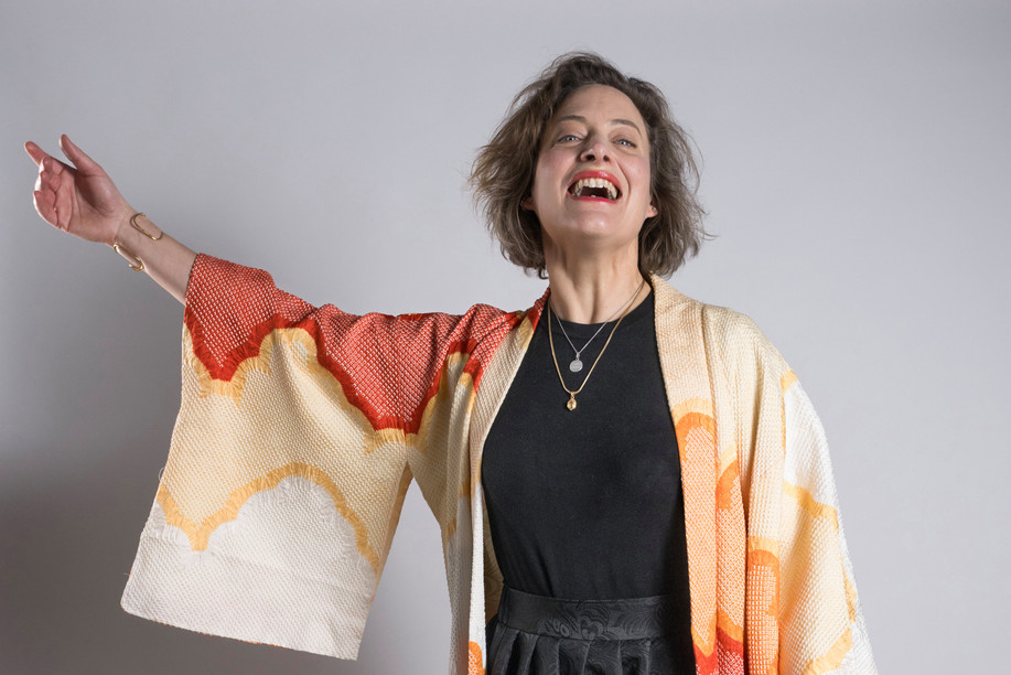 Anne Galowich in her favourite going-out outfit. Photo: Nader Ghavami