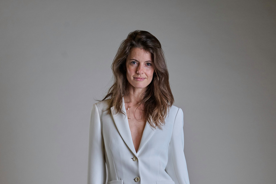Heidi Van Dyck and her gala look. Photo: Nader Ghavami