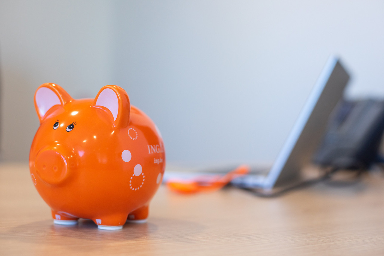 It only seems appropriate for a banker to have a piggy bank. Photo: Matic Zorman / Maison Moderne