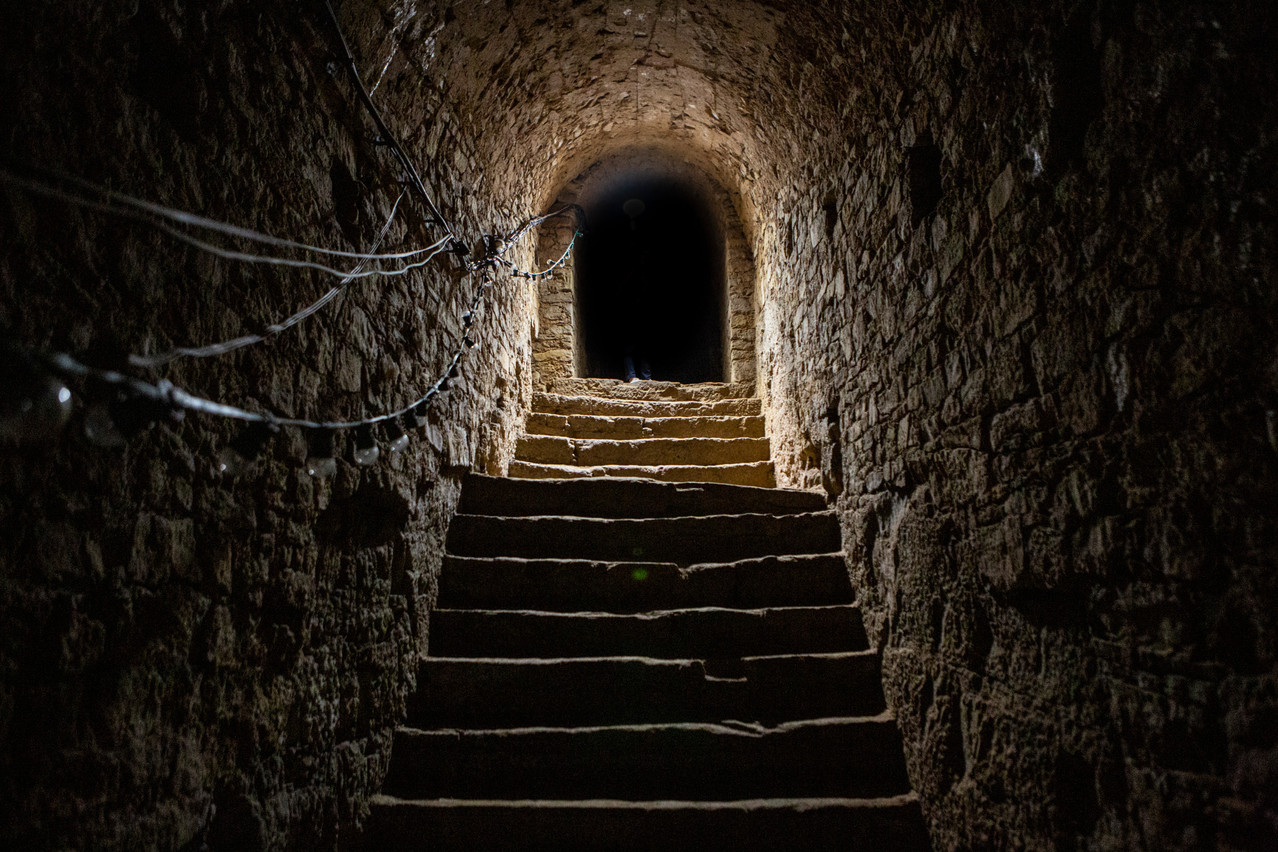 At their peak, the Bock Casemates stretched 23 kilometres under the city of Luxembourg! Photo: Jan Hanrion - Patricia Pitsch/Maison Moderne