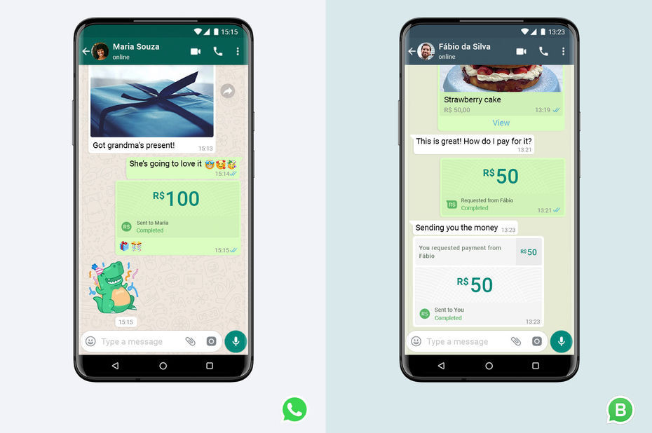 WhatsApp Pay a été lancé au Brésil. (Photo: Facebook)