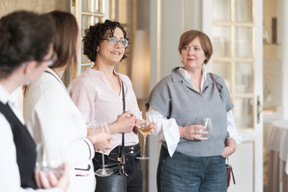 Anais Vegas (NTT Data) et Nathalie Fossoud (Mudam). (Photo : Jan Hanrion / Paperjam)