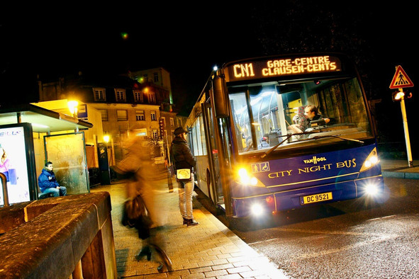 “The data show that there is a real need for night transport and that the current offer has stable demand on most services,” Mobility and Public Works Minister Yuriko Backes wrote in a recent parliamentary answer. Photo: Paperjam archives