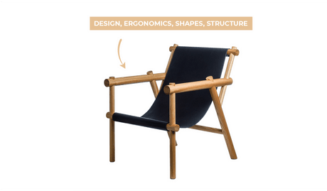 Nordic Design Shop, entreprise spécialisée dans le jacuzzi, la décoration et le mobilier nordique, propose la Whiskey Chair, (Photo : Nordic Design Shop)
