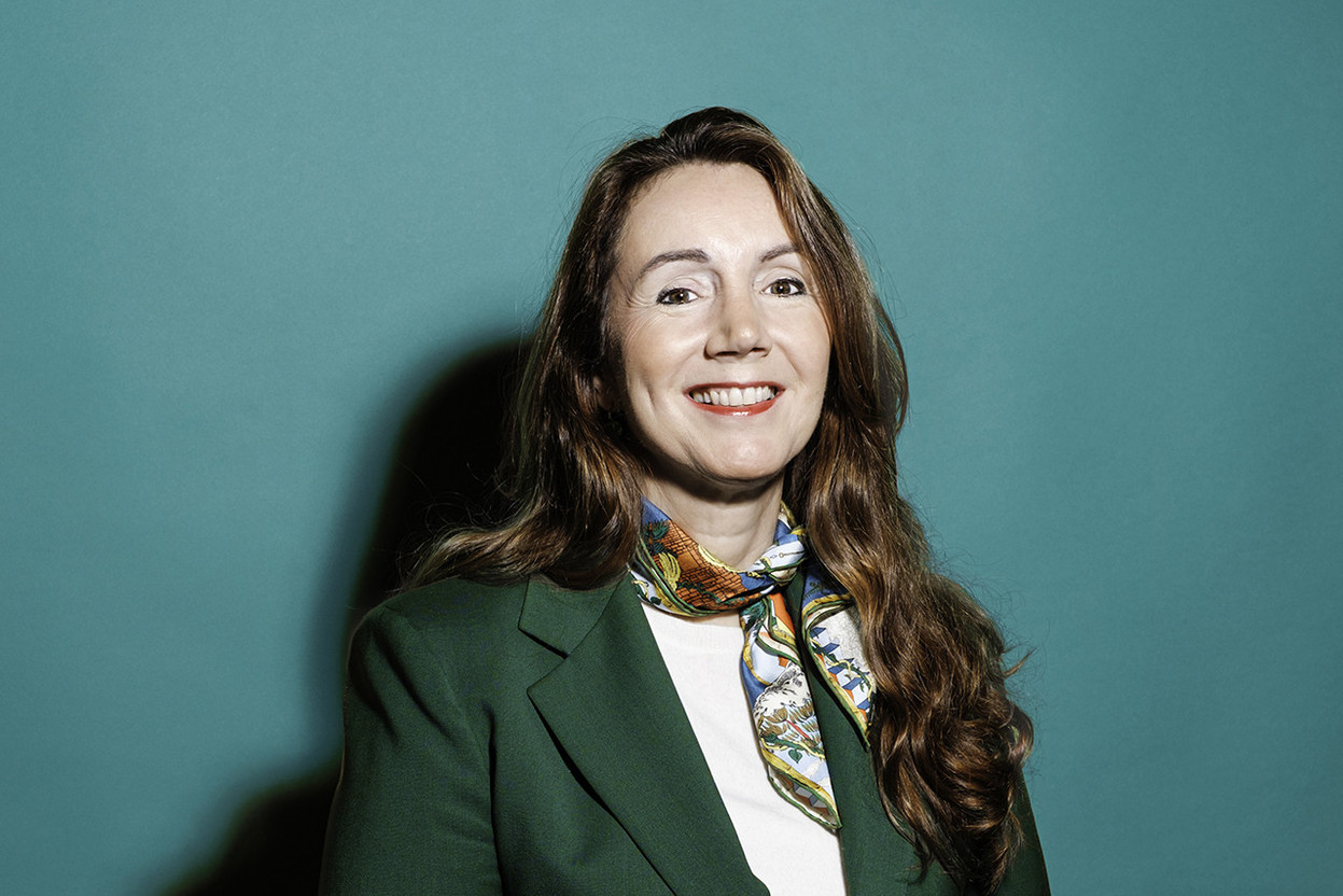 Isabelle Delas is the CEO of Luxflag, a Luxembourg-based non-profit specialising in sustainability labelling. (Photo: Patricia Pitsch/Paperjam)