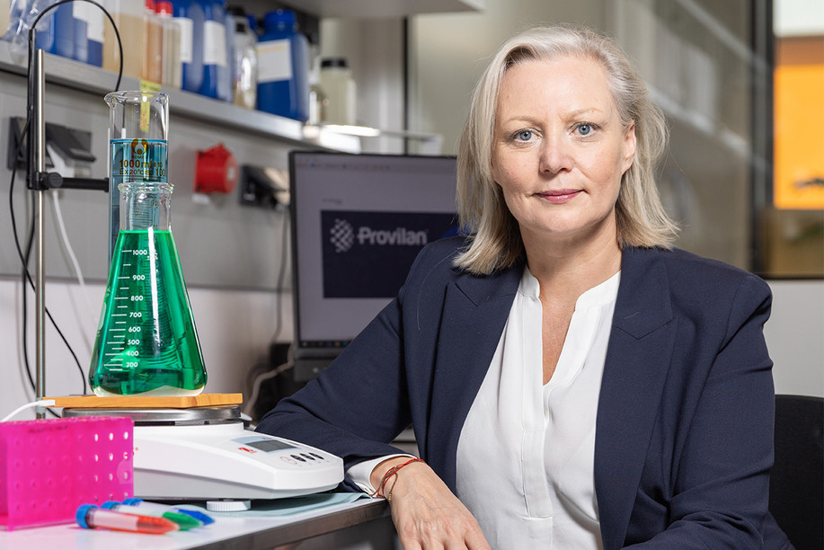 Sonia Franck is secretary general of Innovative Medicines for Luxembourg (IML). It was founded in 2011 following a request from Mars Di Bartolomeo (LSAP), then Minister of Health, who wanted to have a single interlocutor representing the pharmaceutical industry. (Photo: Romain Gamba/Maison Moderne)