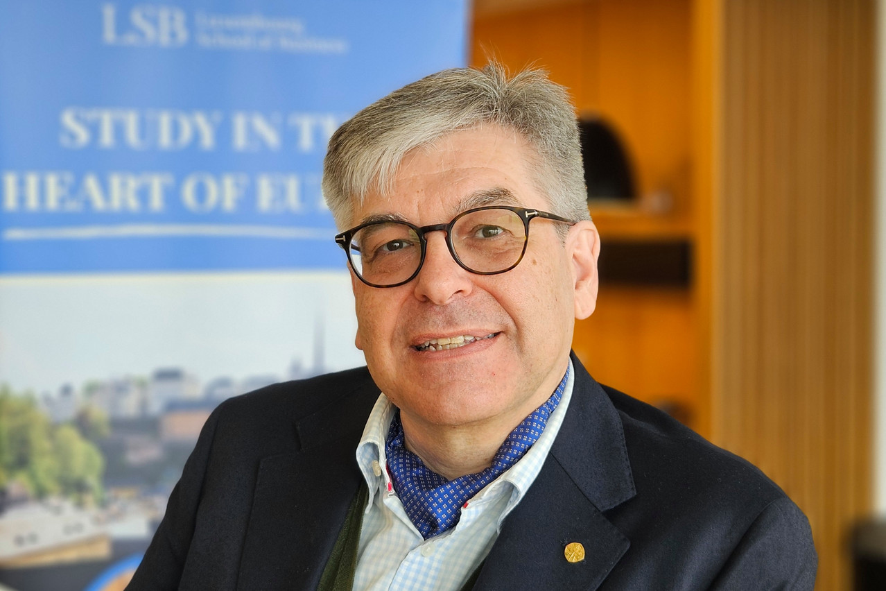 “[The USD-backed stablecoins] quietly, under the radar, reinforce the dollar as hegemonic money by embedding USD in a digital network worldwide, without needing any banking infrastructure,” argued Patrick Vanhoudt, dean of the Luxembourg School of Business, in an interview with Paperjam. Photo: Maison Moderne