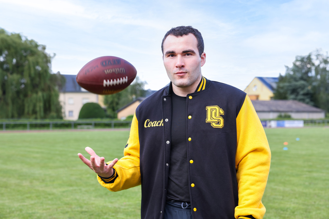 Michael Friedman is head coach of the Dudelange Steelers. Photo: Photo: Eva Krins/Maison Moderne