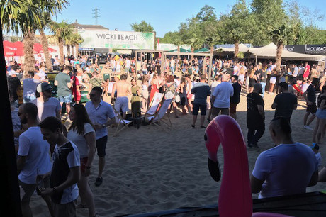 Wicki Beach ouvre du mercredi au dimanche, quand la météo est de la partie. (Photo: Wicki Beach)