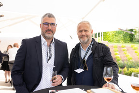 Joachim Bourcy (HYP Architects) and Laurent Kratz (Neofacto Luxembourg). Photo: Eva Krins/Maison Moderne