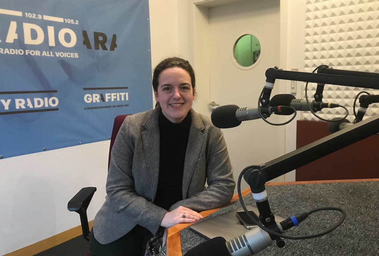 Delano’s Cordula Schnuer on Monday discussed International Women’s Day and women’s rights in Luxembourg on the Top of the Week feature with Ara City Radio. Photo: Delano