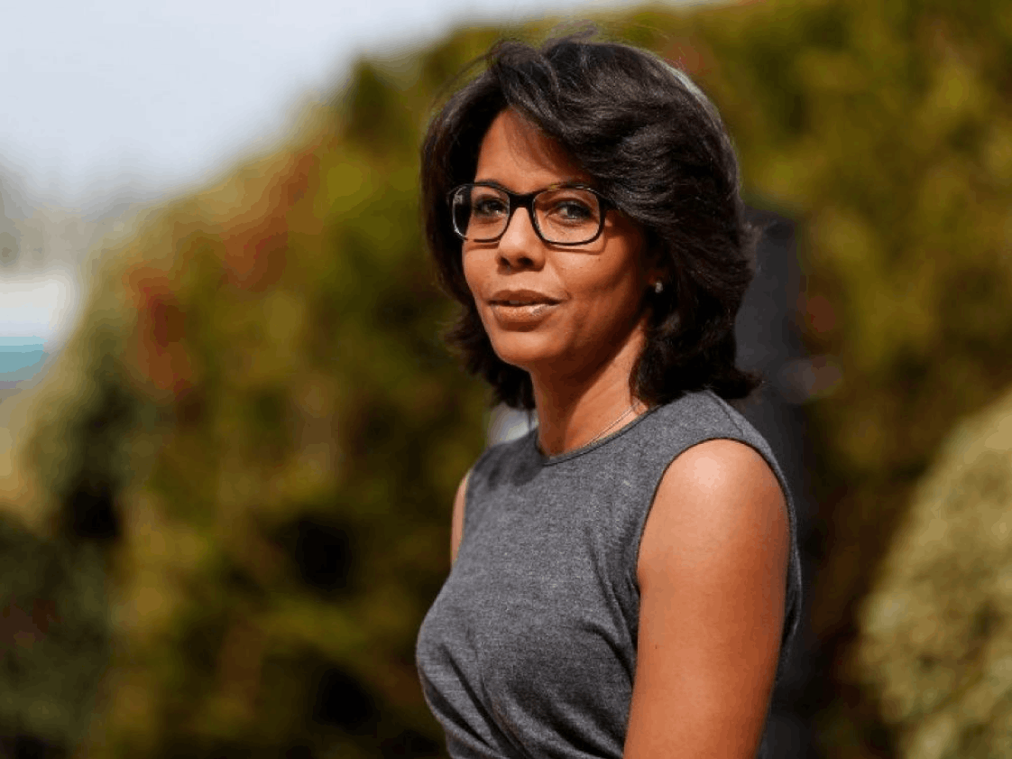 Audrey Pulvar Crédit Photo: CHARLY TRIBALEAU / AFP