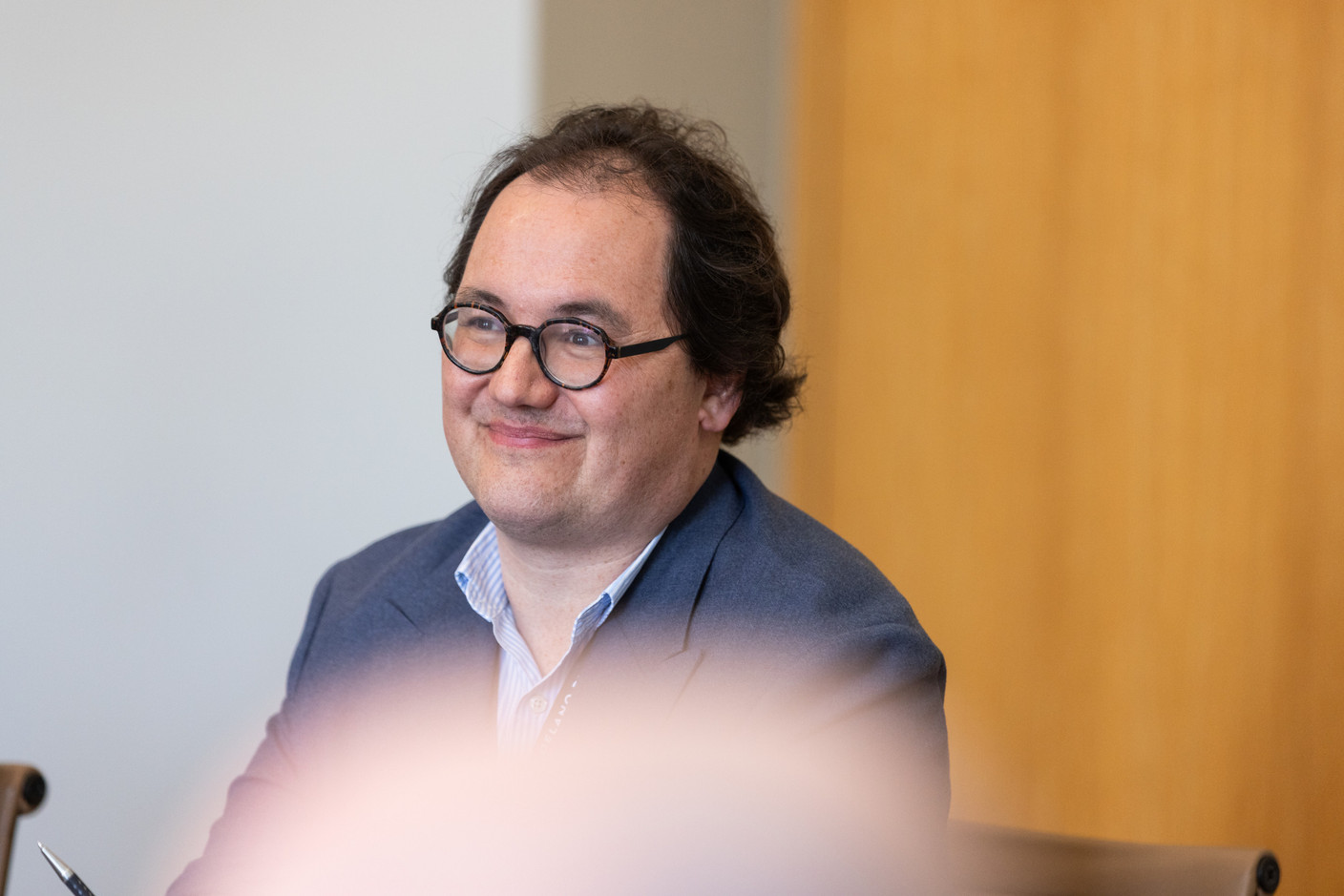 Alexandre Capart (H2P Consulting) at the Paperjam Club’s workshop day held at Neimënster Abbey, 8 April 2025. Photo: Eva Krins/Maison Moderne