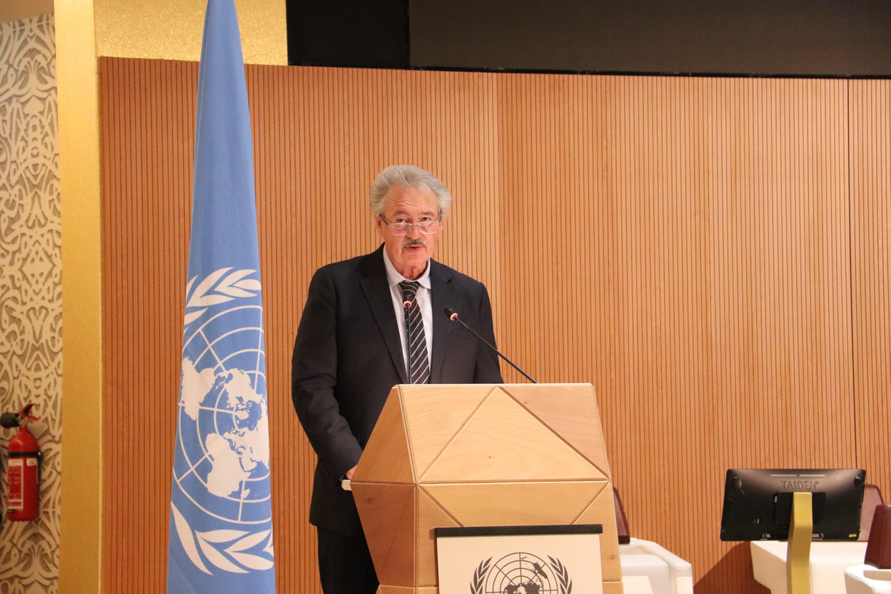 During the UNHRC’s meeting in Geneva on 28 February, Asselborn reaffirmed the Luxembourg’s commitment to the Universal Declaration of Human Rights, stressing that the most serious human rights violations happen during armed conflicts.  Photo: MFA