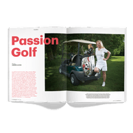 Le golf à l’honneur dans ce portfolio. ((Photo: Andrés Lejona / Maison Moderne))