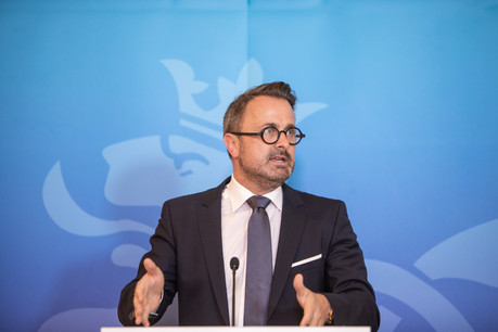 Le Premier ministre Xavier Bettel est hospitalisé depuis dimanche dernier suite à son infection au Covid-19. (Photo: Romain Gamba/Maison Moderne/Archives)
