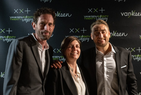 Jeremy Coxet, Cécile Lorenzini et Armand Lebrun prennent les commandes de l’agence de communication Vanksen après le départ de Xavier Lesueur. (Photo: Frédérique Clement/Vanksen)