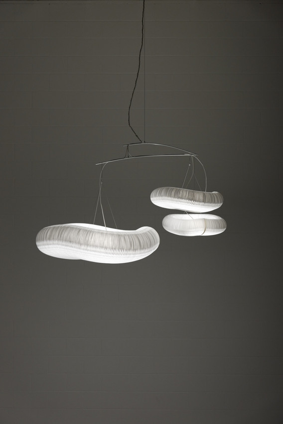 The Cloud Softlight luminaire by Stephanie Forsythe + Todd MacAllen. Photo: Molo