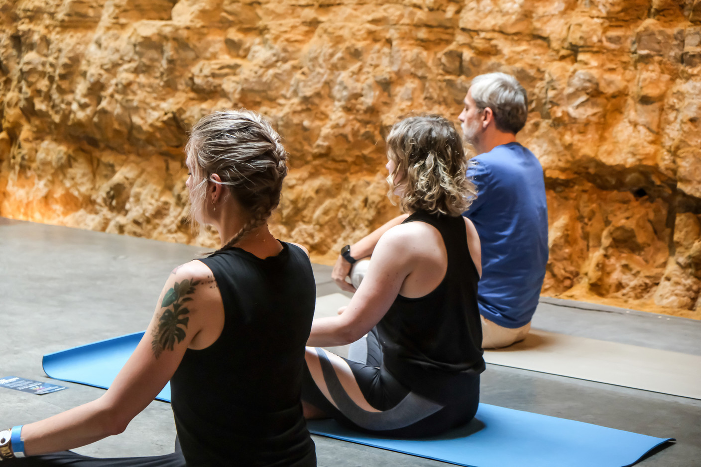 Yoga at lunchtime: taking a deep breath at the Nationalmusée