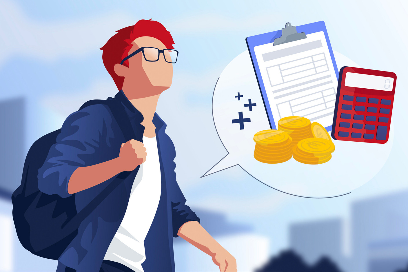 Young professional in Luxembourg: why file a tax return even when it isn’t mandatory? Photo: Spuerkeess