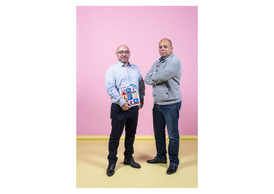 Jean-Claude Negri (Maison Moderne) and Anouar Jallouz (Efficy). Photo: Eva Krins/Maison Moderne
