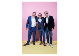 Mike Koedinger (Maison Moderne) on the right. Photo: Eva Krins/Maison Moderne