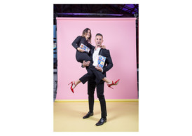 Amandine Gillet (Deloitte) and Pierre Braunshausen (SamHwaSteel). Photo: Eva Krins/Maison Moderne