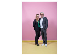 Lauriane Marlier (RH Lab.) and Pierre-Alexis Quirin (Maison Moderne). Photo: Eva Krins/Maison Moderne