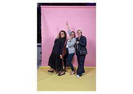 Alessandra Gasso, Emmanuelle Mitchell and Esther Pierard (Paperjam Club). Photo: Eva Krins/Maison Moderne