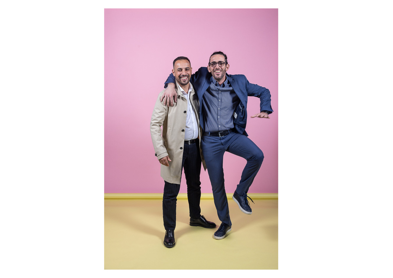 Maxime Lissmann (Buro Partner) on the right. Photo: Eva Krins/Maison Moderne