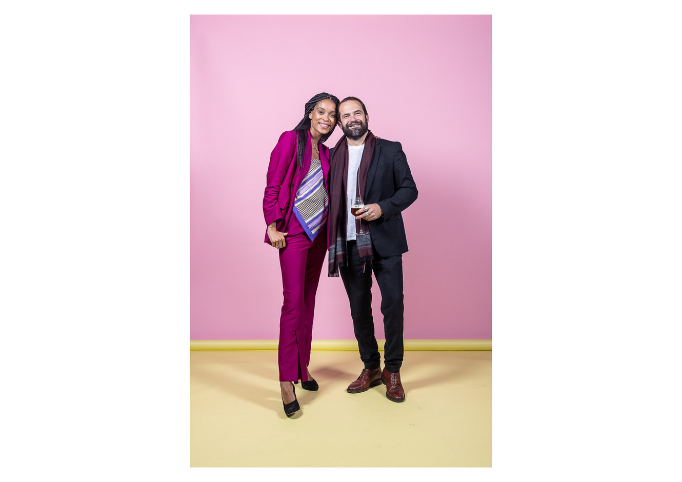 Jana Degrott (PowHer) and Gabriel Boisante (Mama Boys). Photo: Eva Krins/Maison Moderne