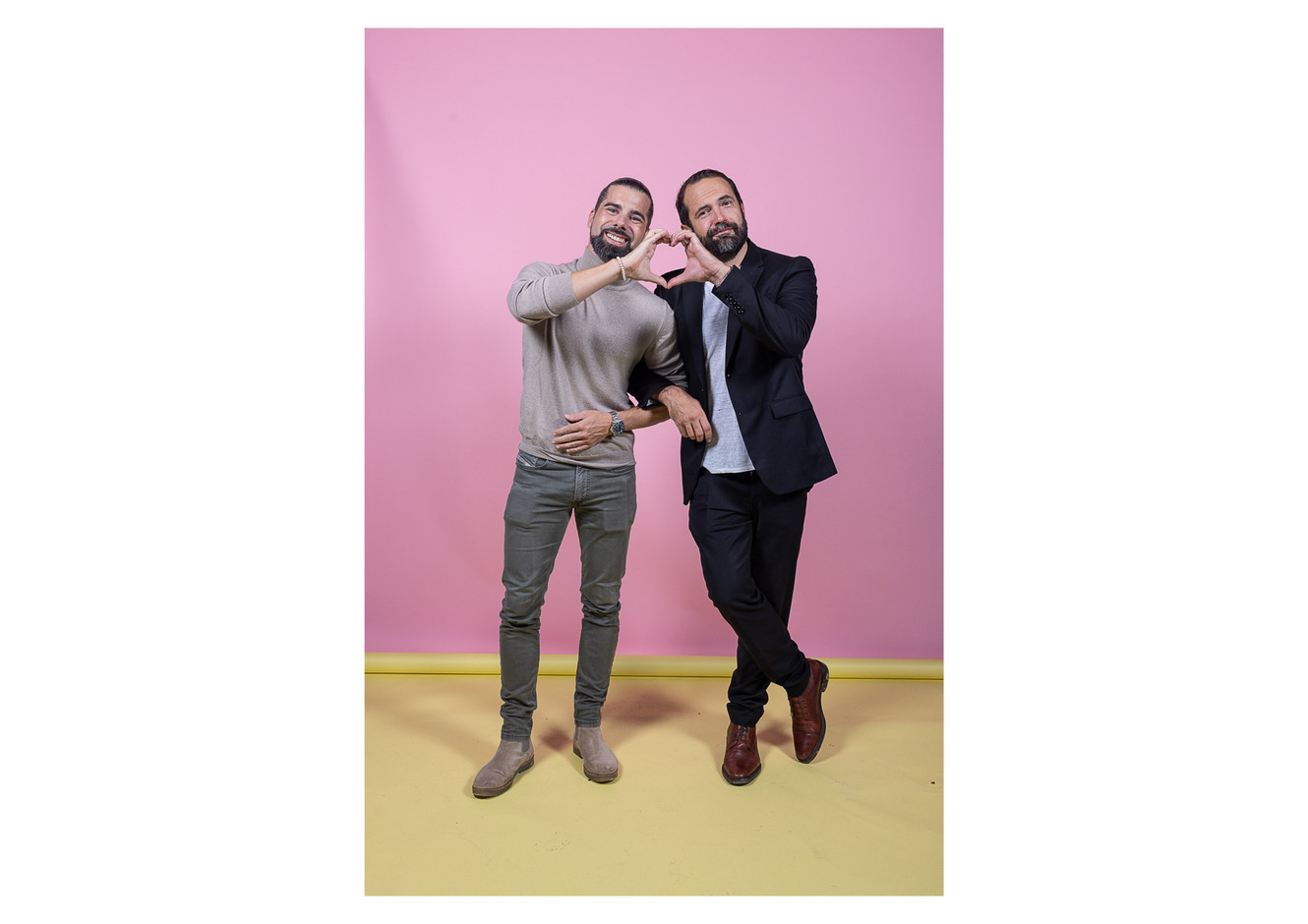 Tom Steffen (Groupe Steffen) and Gabriel Boisante (Mama Boys). Photo: Eva Krins/Maison Moderne