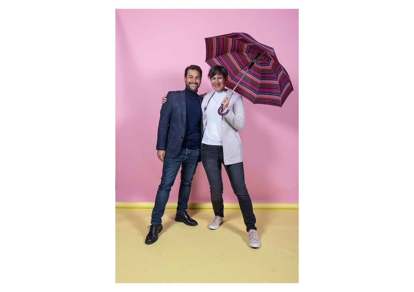 Jean-Louis Porcile and Sévérine Wentzel (Quadram). Photo: Eva Krins/Maison Moderne