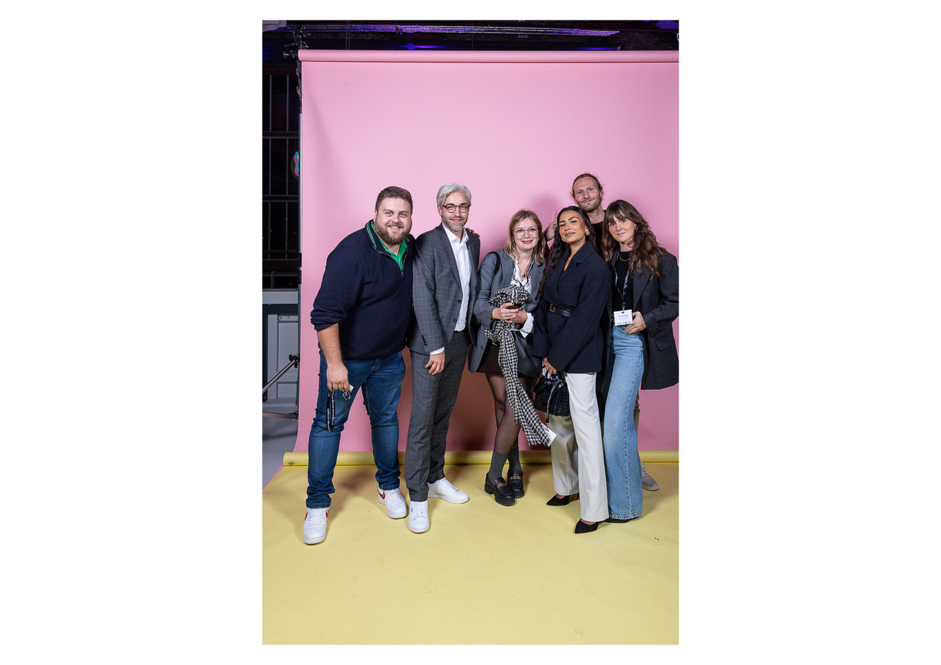Damien Batista (Téméraire Marketing), Pierre-Alexis Quirin (Maison Moderne), Laïla Yettefti, Johan Derrendinger and Amandine Ferret (NEO Agency by Editus). Photo: Eva Krins/Maison Moderne