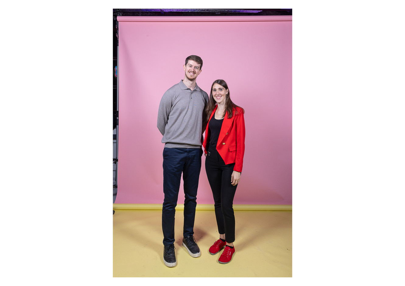 Zach Traer (Hootsuite) and Ama Annika Grobecker (Emotional Inspiration). Photo: Eva Krins/Maison Moderne