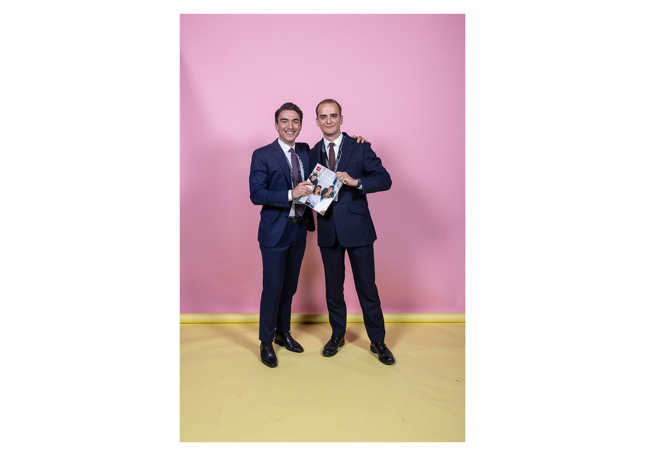 Alessio Pichierri and Lars Hilgert (Spuerkeess). Photo: Eva Krins/Maison Moderne