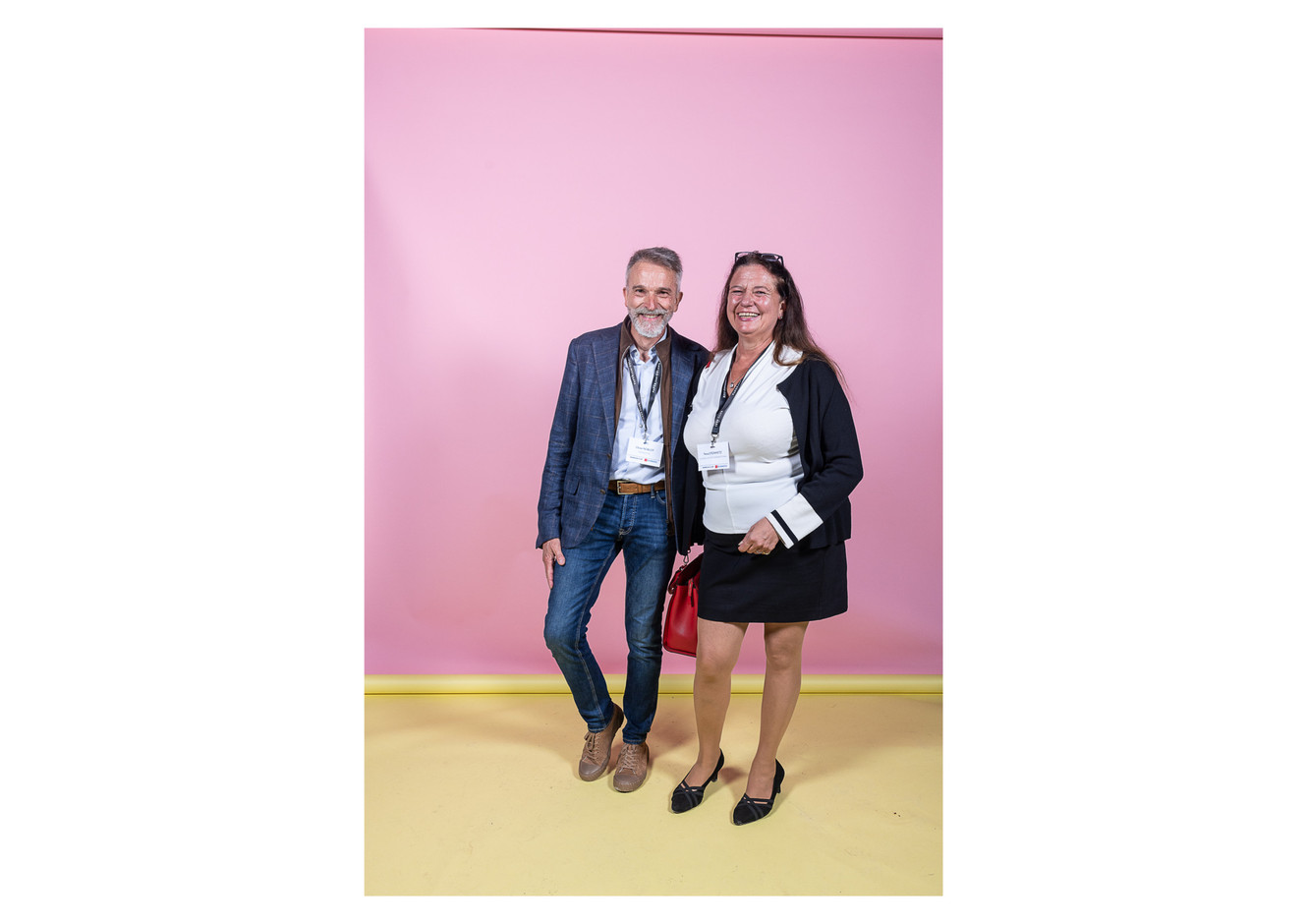 Olivier Noblot (Masselotte) and Petra Steinmetz (Lux Real Estate International). Photo: Eva Krins/Maison Moderne